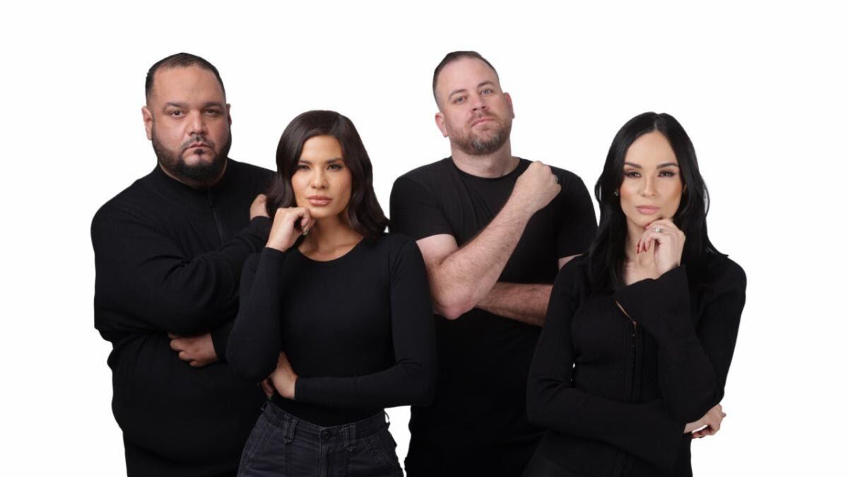 Finito, Andrea Rivera, Alexandra Pomales y Danilo Beauchamp.