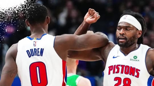 Los Pistons vencieron a los Boston Celtics en la lucha por el primer lugar del este.