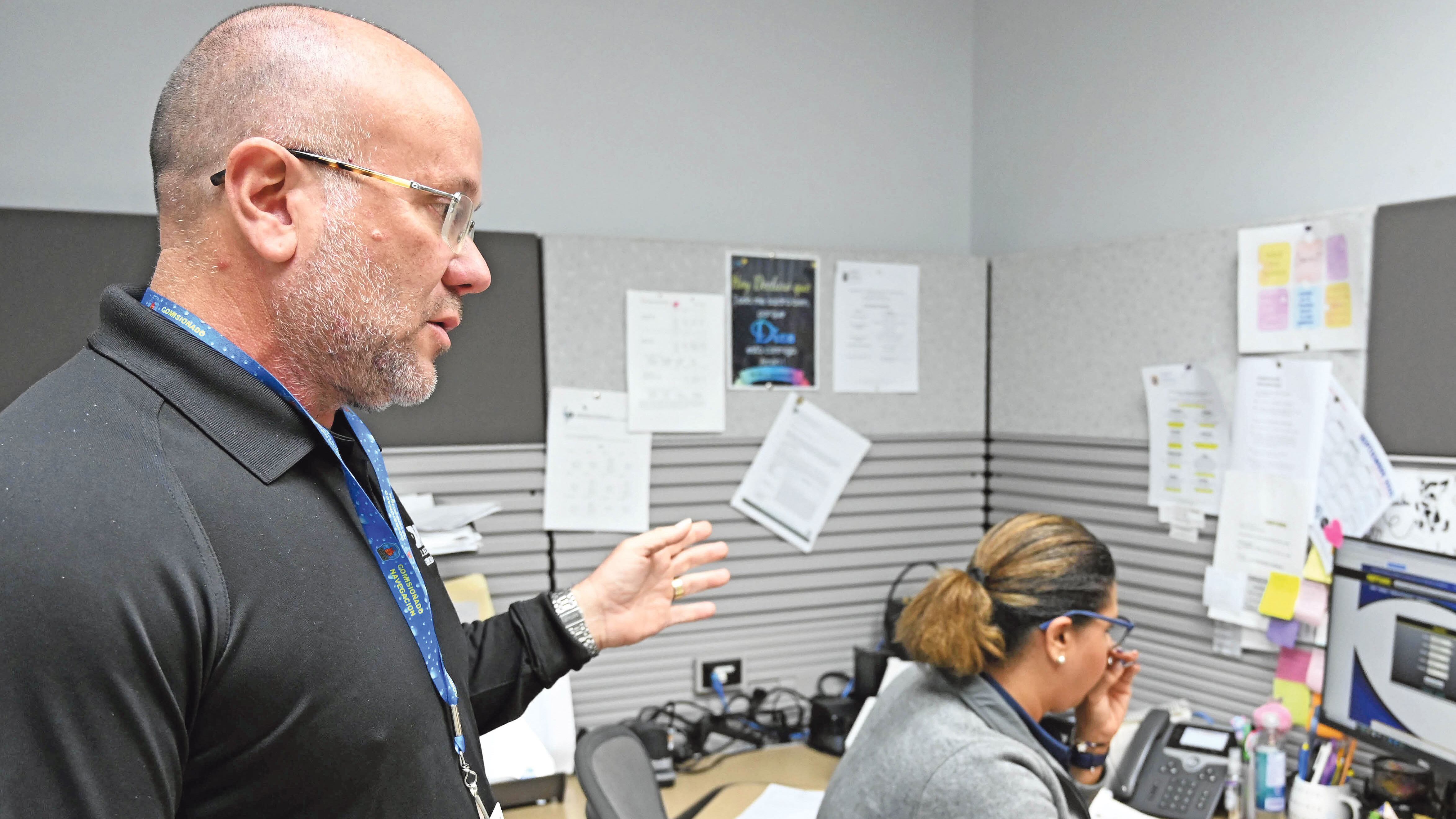 El comisionado de Navegación del Departamento de Recursos Naturales y Ambientales (DRNA), Luis Márquez. Departamento Recursos Naturales y Ambientales. Rio Piedras Metro PR 7 de octubre de 2025