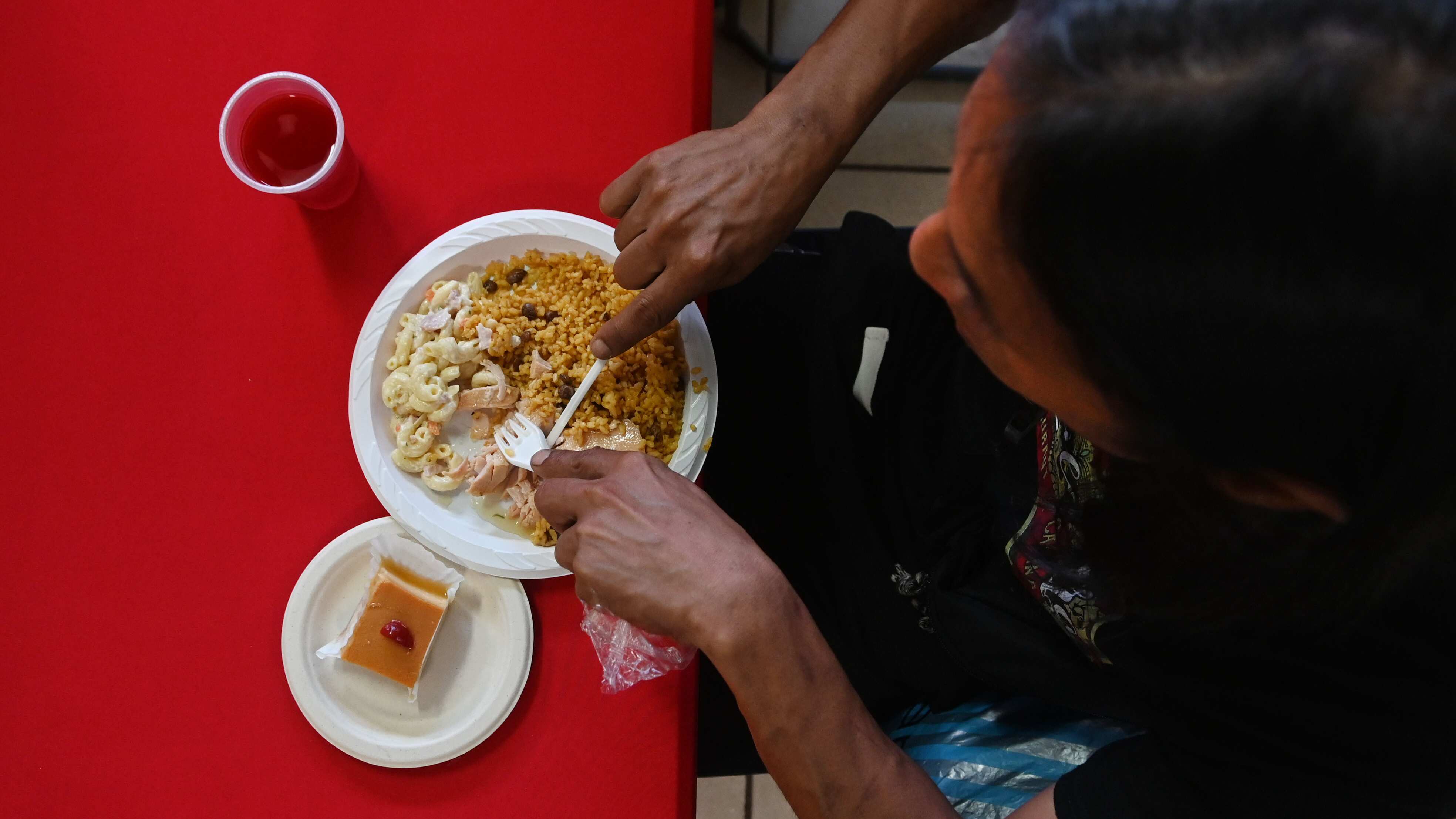 Almuerzo Acción de Gracia fondita de Jesús