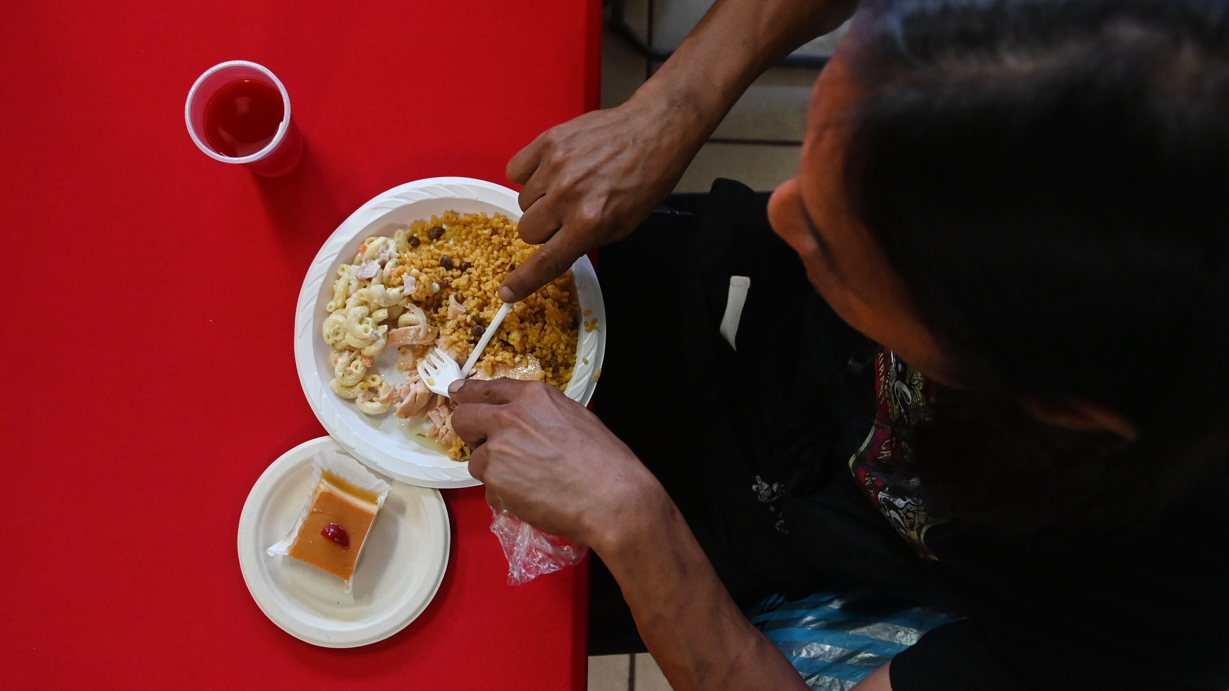 Almuerzo Acción de Gracia fondita de Jesús
