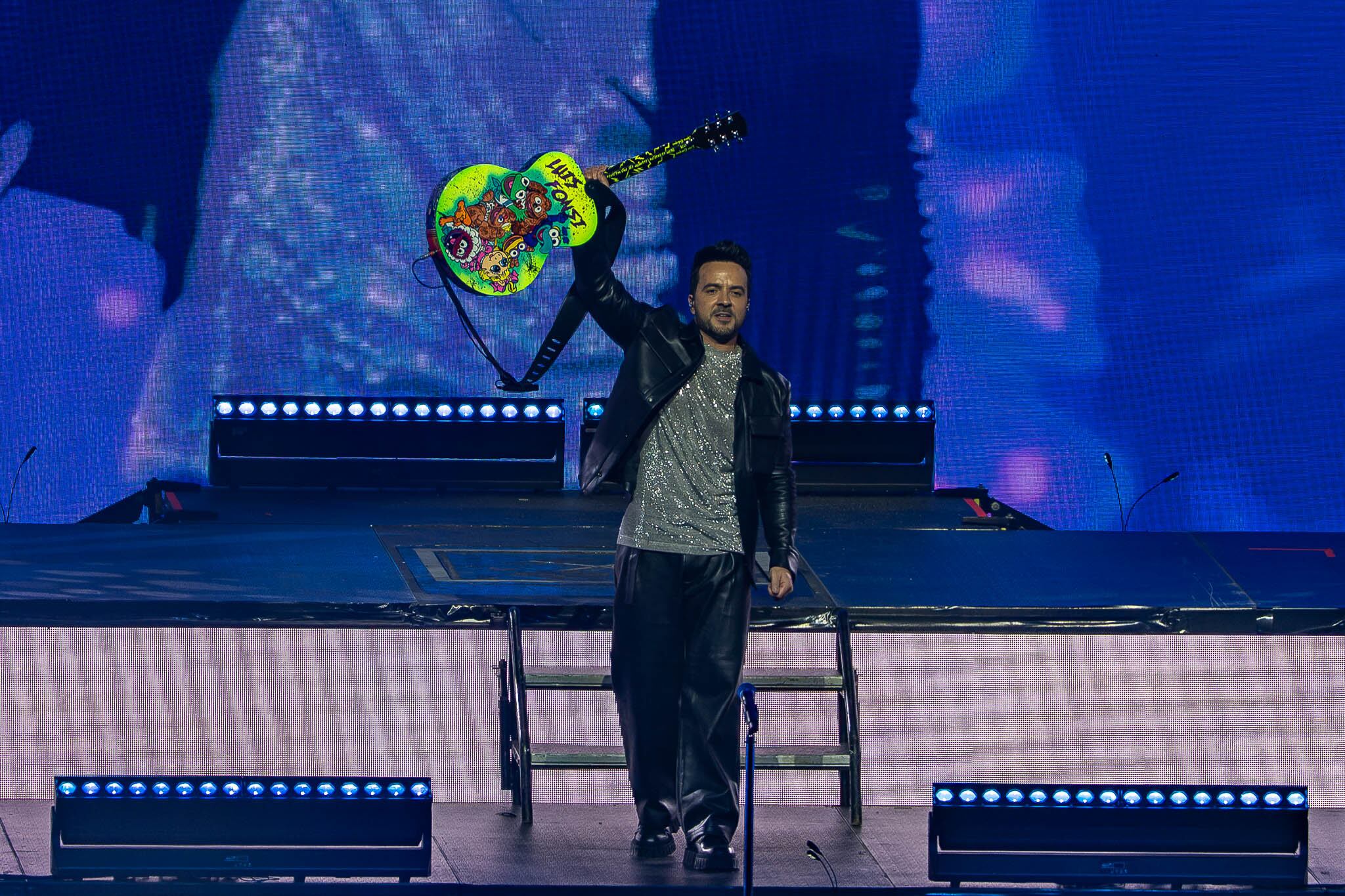 Concierto de Luis Fonsi en el Coliseo de Puerto Rico.