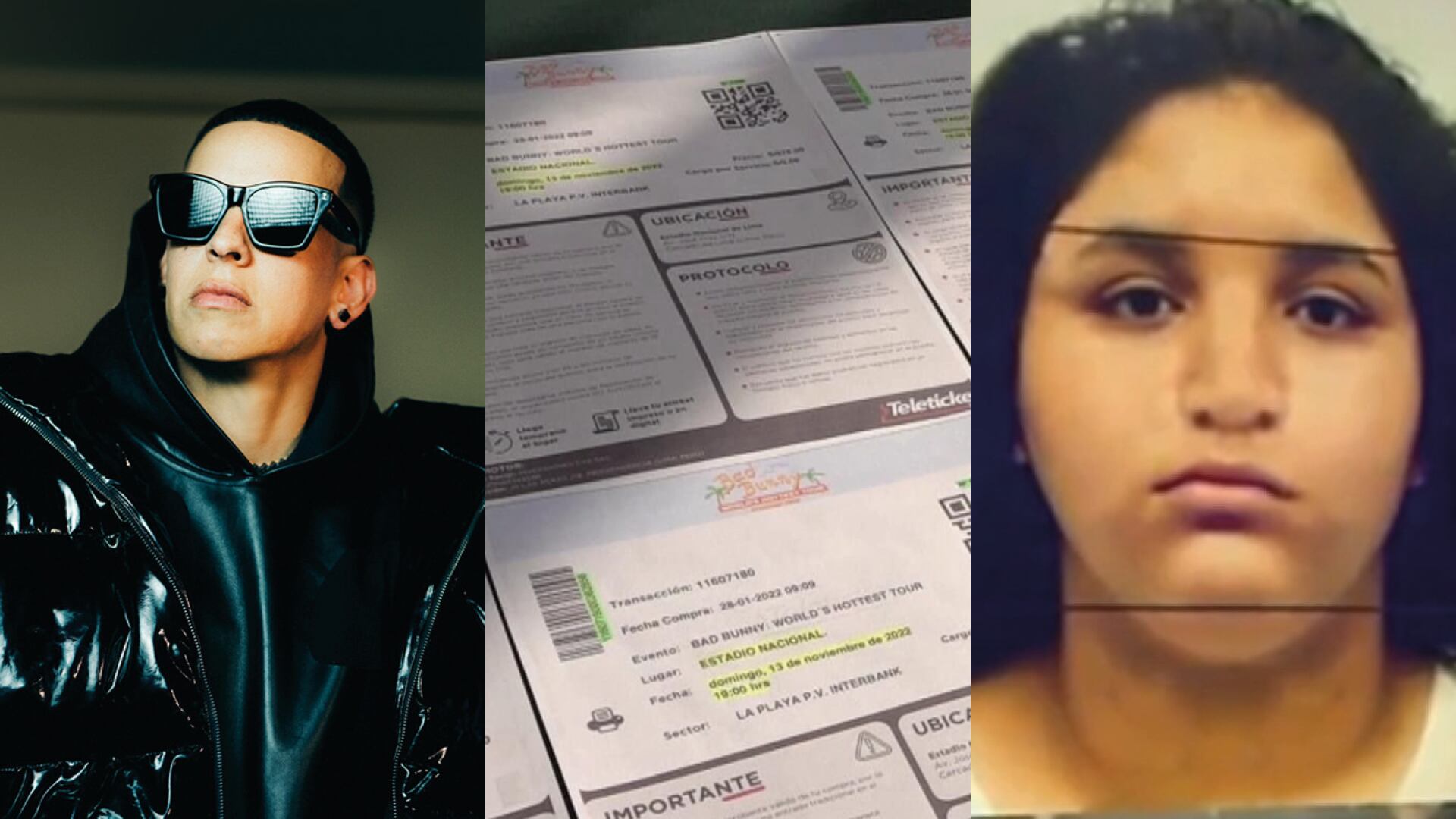 Estafadora de las entradas del concierto de Daddy Yankee