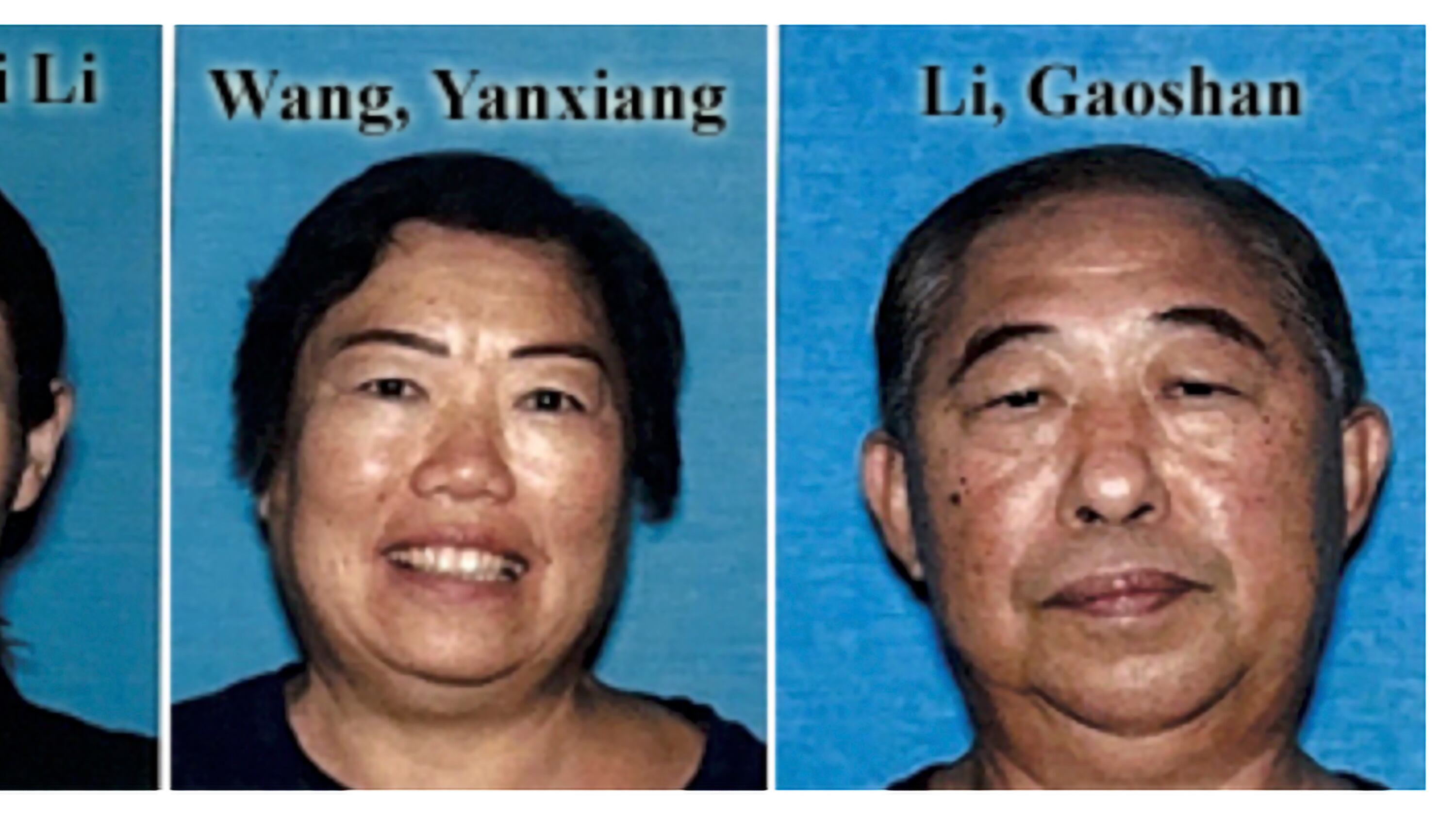 Fichada por el Departamento de Policiía de Los Ángeles