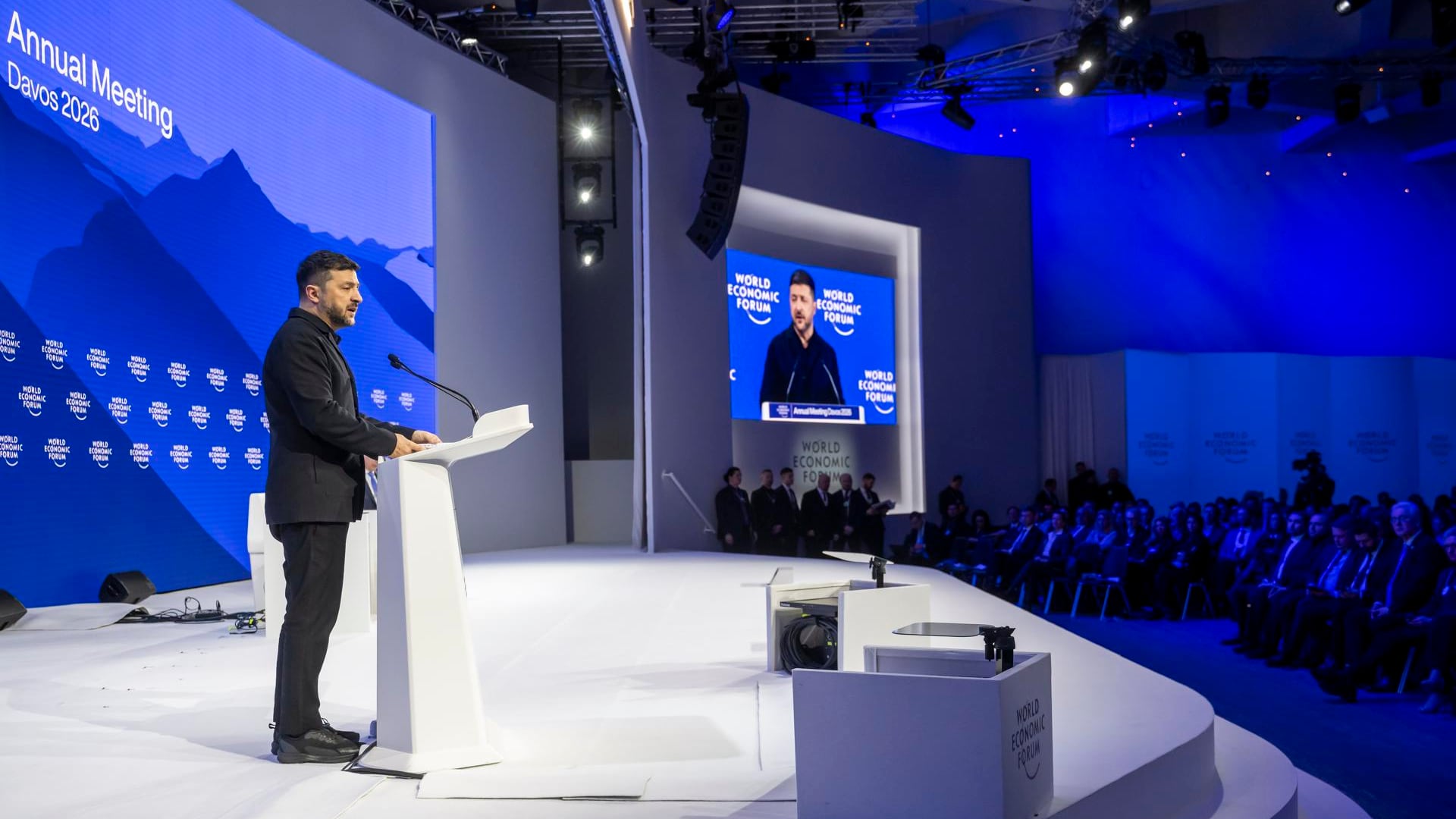 El presidente ucraniano Volodymyr Zelenskyy