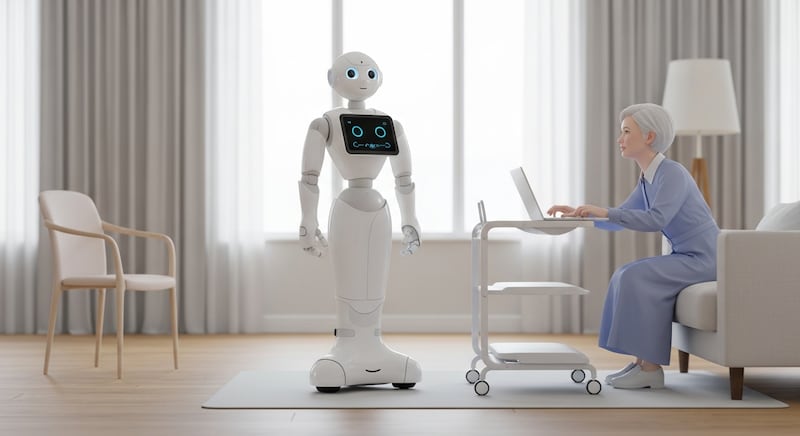 Robots y Tercera Edad. - FW/Whisk