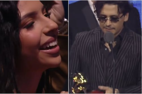 Nodal omitió a Ángela en su discurso de los Latin Grammy pero no se olvidó de “Rebeca”, ¿de quién se trata?