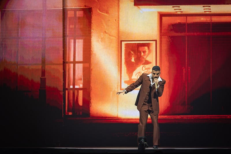 El exponente urbano, Rauw Alejandro, se presentó en el Coliseo de Puerto Rico.