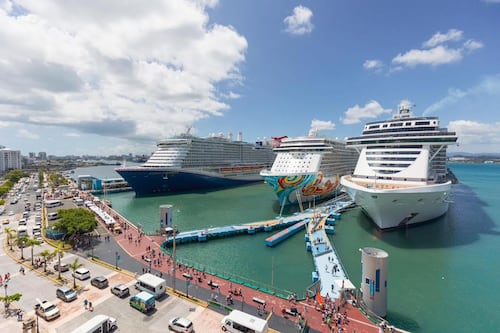 Se llena San Juan: Cuatro cruceros llegan a los muelles con 20,000 pasajeros