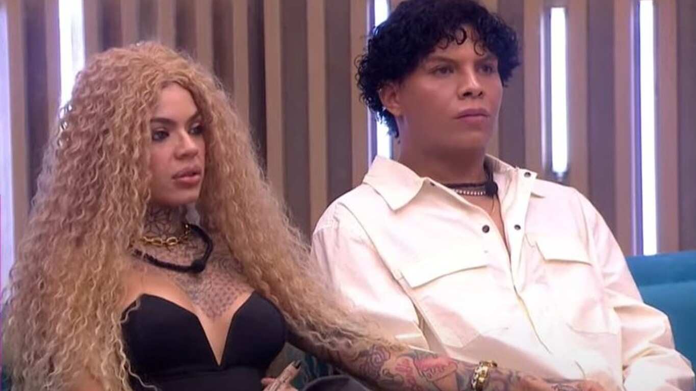 Melissa Gate y Emiro Navarro de 'La casa de los famosos Colombia 2'