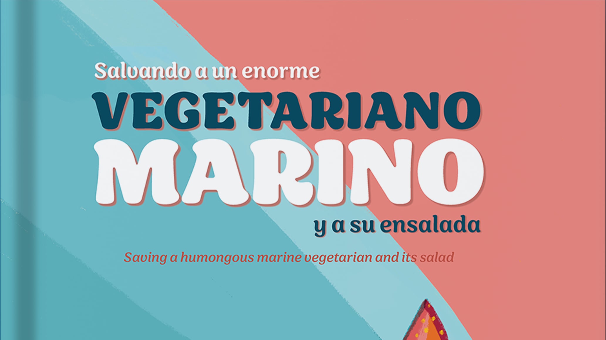 Salvando a un enorme vegetariano marino y a su ensalada,