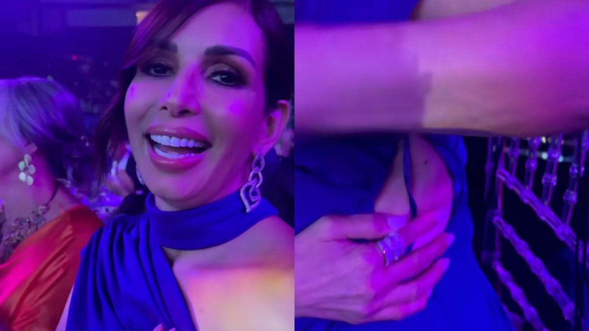 Giselle Blondet sufre percance en pleno especial “Billboard mujeres latinas en la música”.