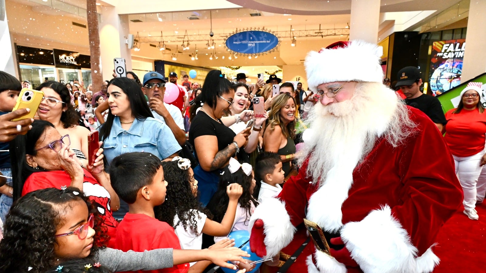 Santa Claus en Plaza las Américas