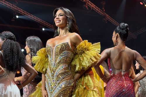 Zashely Alicea se destaca en la competencia preliminar de Miss Universe 2025