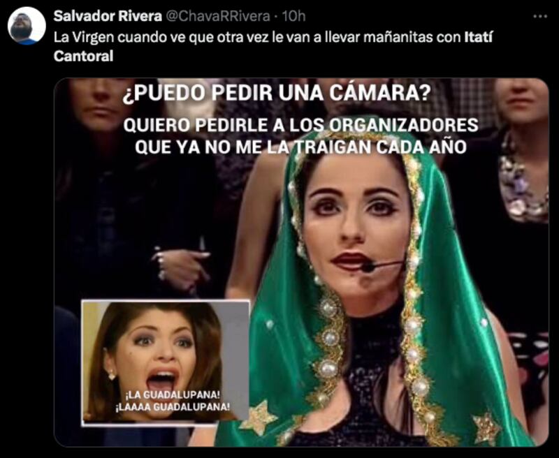 Memes de 'Las Mañanitas' de Itatí Cantoral