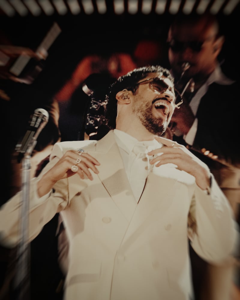 Bad Bunny primera noche de concierto en Medellín 2026.