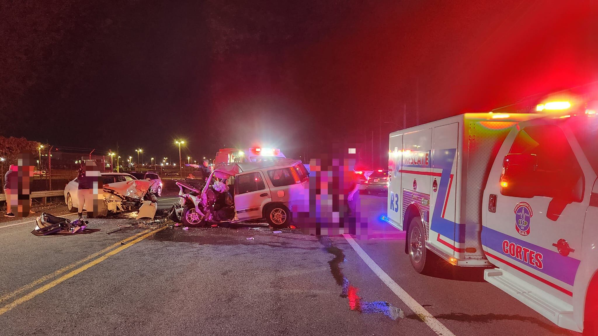 Accidente fatal en Aguadilla.