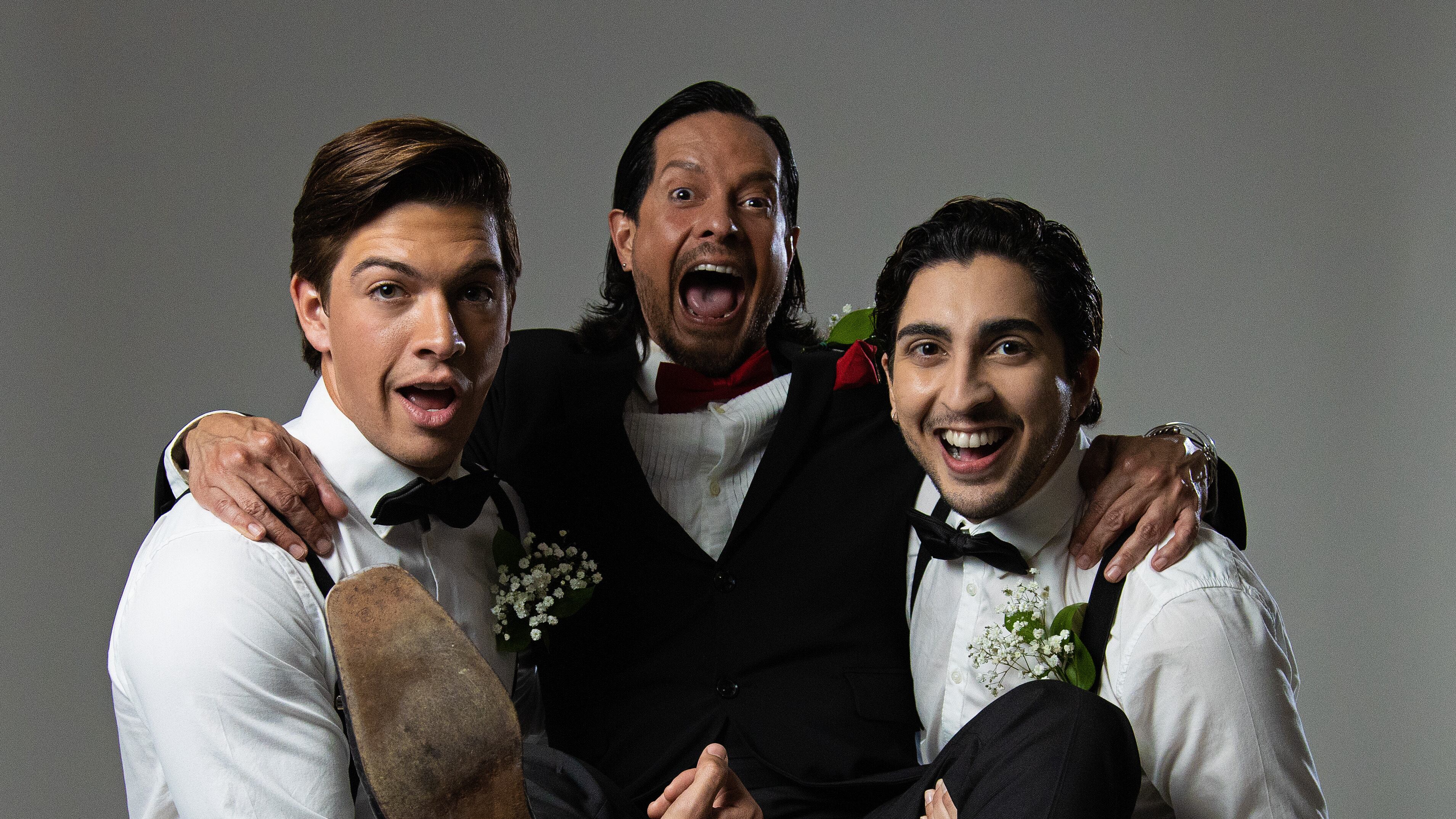 Parte del elenco de “Miénteme”.