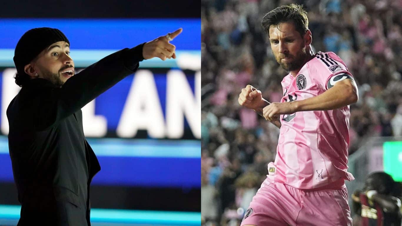 Bad Bunny y Messi