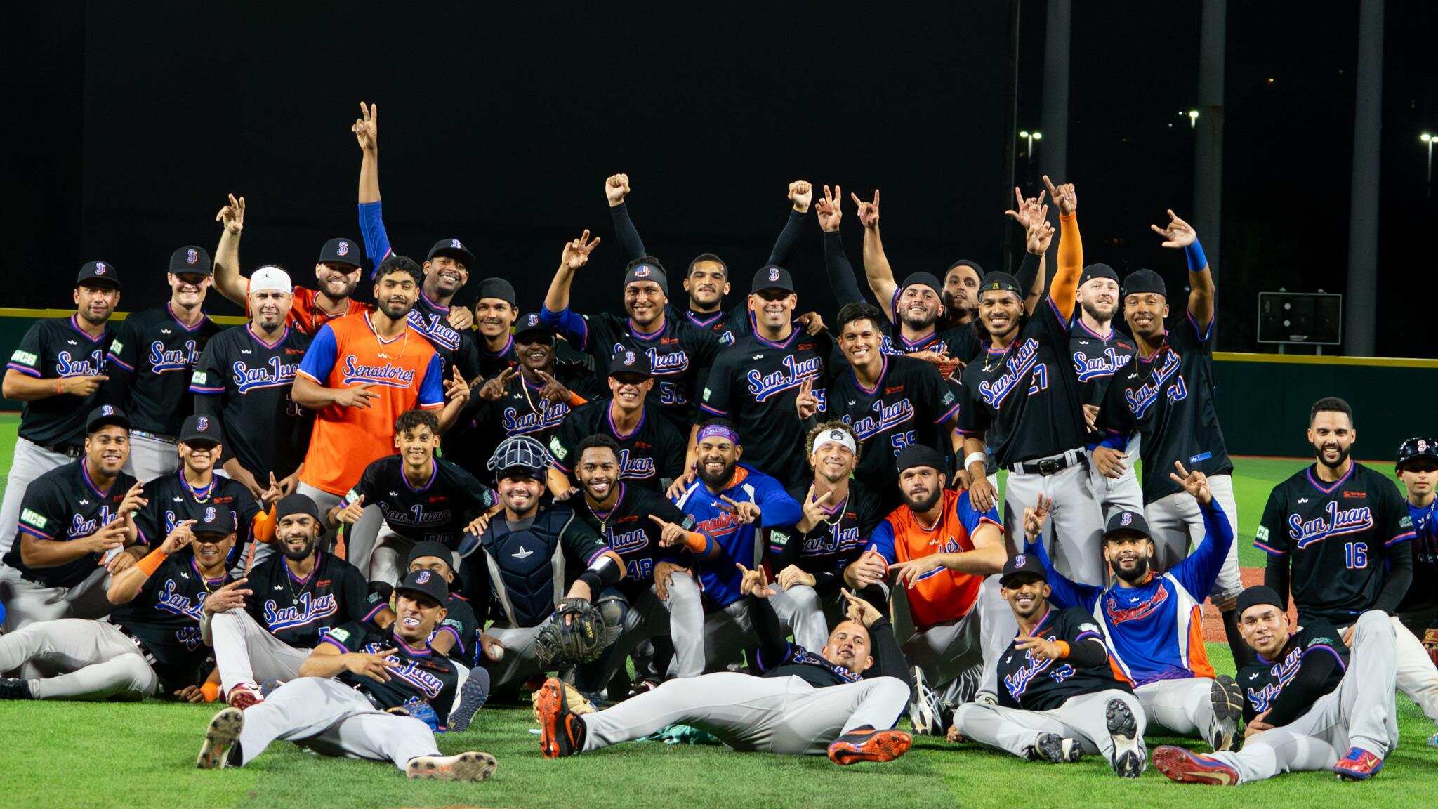 Senadores de San Juan avanzan a la final de la pelota invernal 2024-2025.