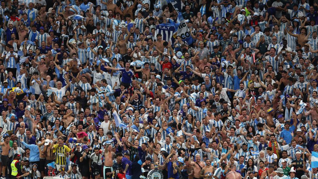 Los aficionados de Argentina son de los que más compraron boletos para el Mundial.