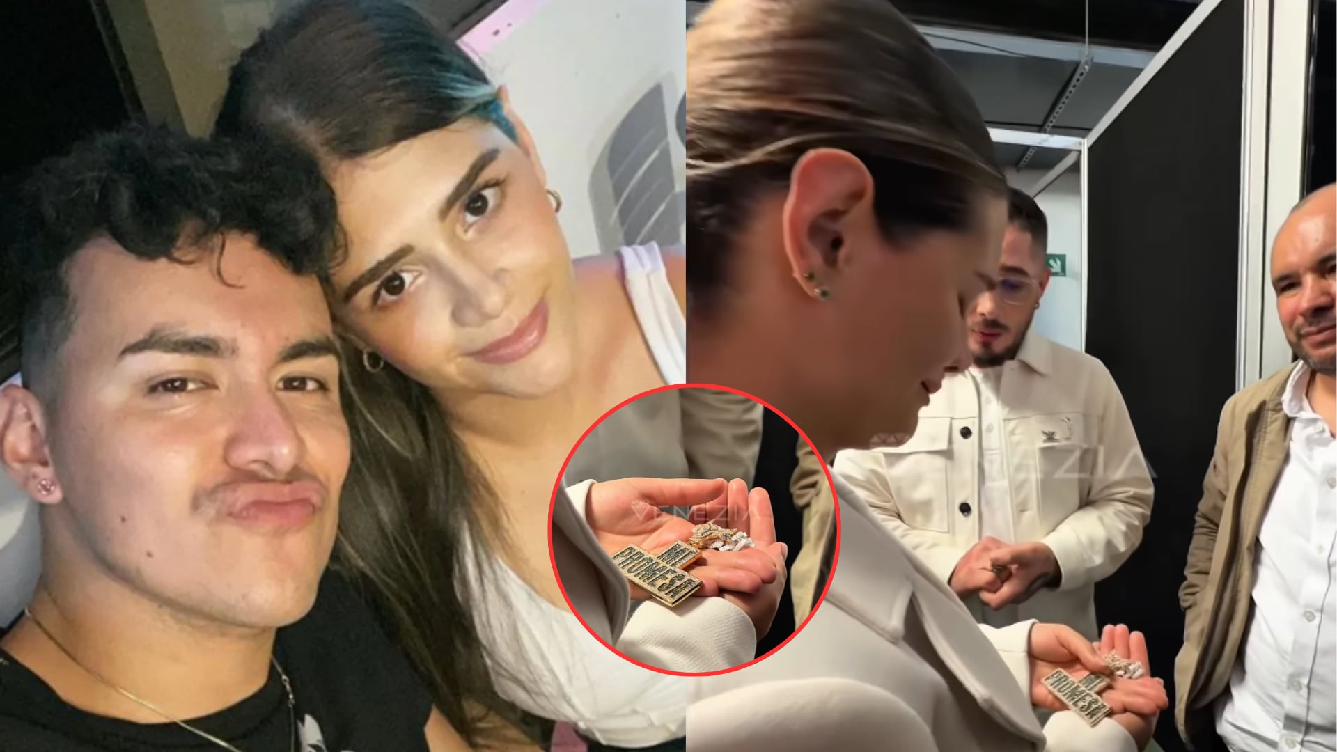 Yeison Jiménez y su esposa, Sonia Restrepo