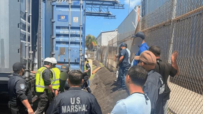 Guardia Costera detecta carga peligrosa en terminal de Puerto Nuevo en San Juan
