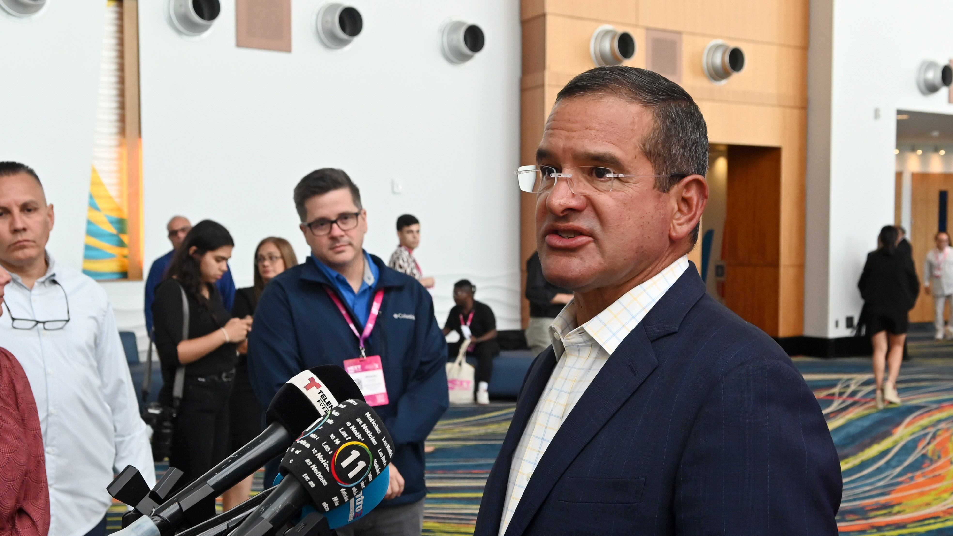 El gobernador, Pedro Pierluisi, conferencia de prensa