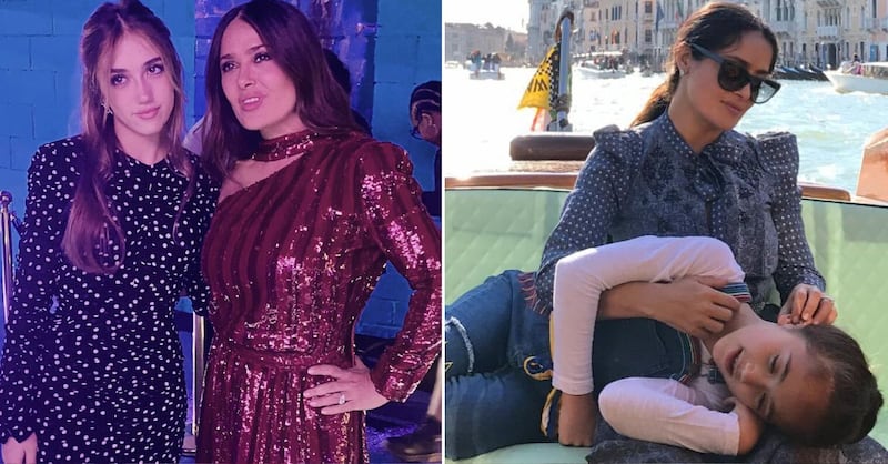 Salma Hayek tiene una gran relación con su hija, Valentinta Paloma