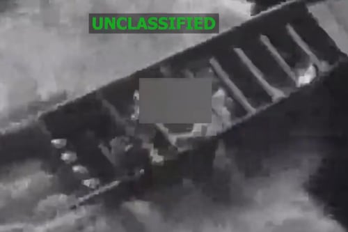 EE.UU. destruye otras tres lanchas que vincula al narcotráfico y deja once muertos