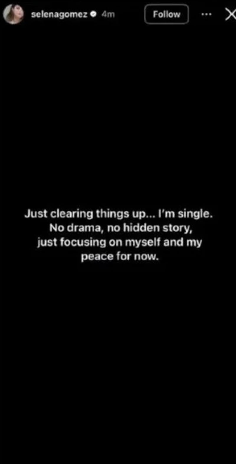 Supuesto mensaje de Selena Gomez enciende las alarmas en redes