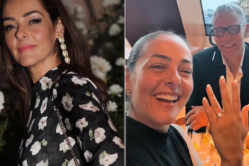 Hija de Andrés García se casó a los 49 años y así fue su espectacular vestido de novia