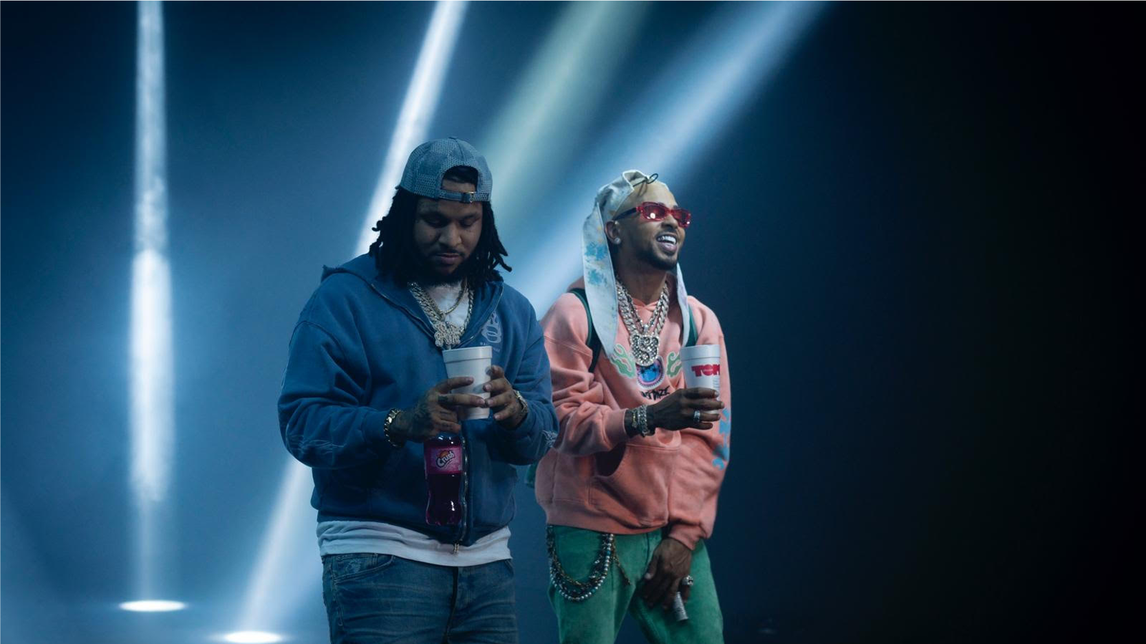 Slayter y Ozuna.