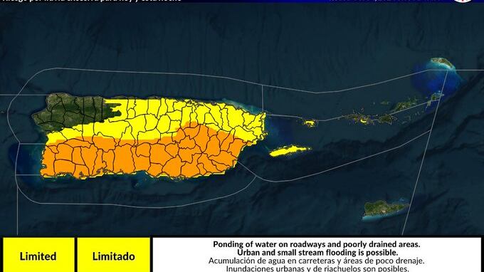 Pronostican otro día de aguaceros y tronadas para este viernes.