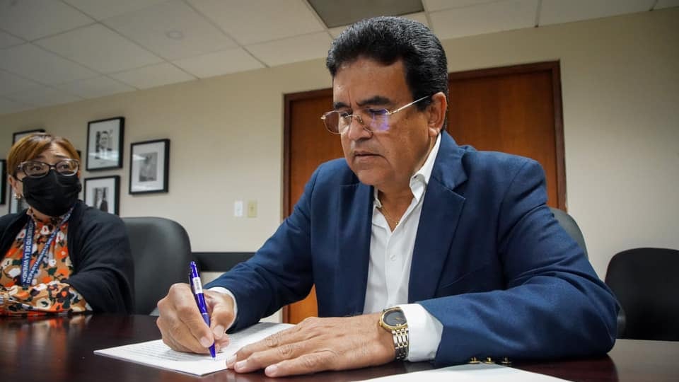 Javier Jiménez Pérez, alcalde de San Sebastián.