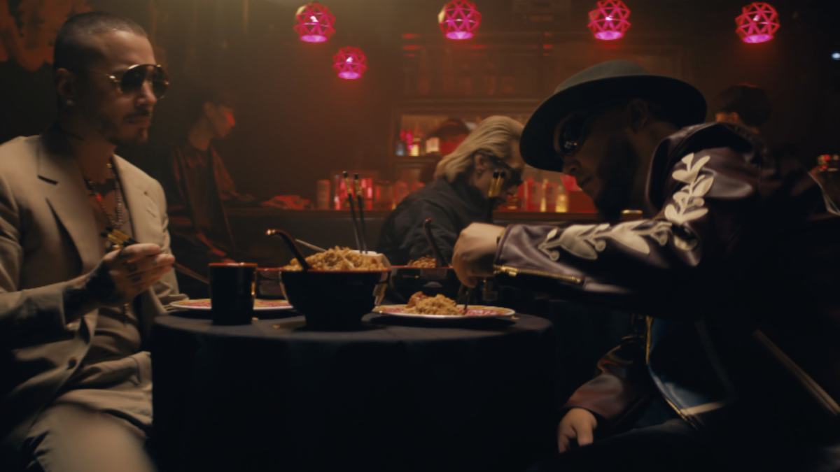 Jory Boy y J Balvin en el video de ‘QDMT’