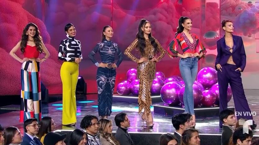 Algunas candidatas del equipo de Zuleyka Rivera en la segunda gala de inmunidad.