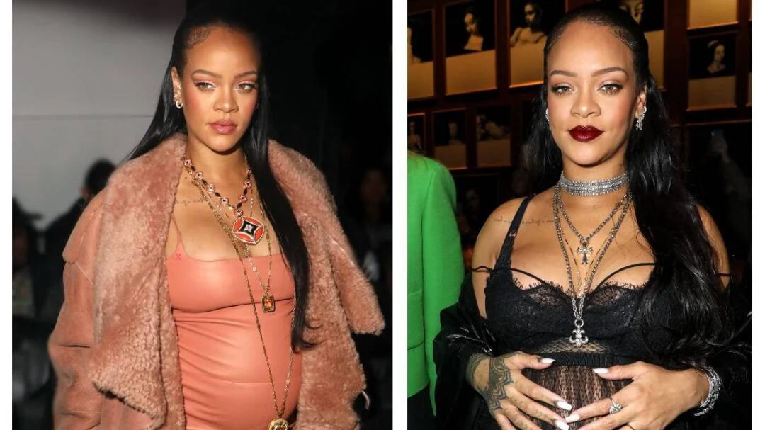 Rihanna y sus looks atrevidos durante el embarazo