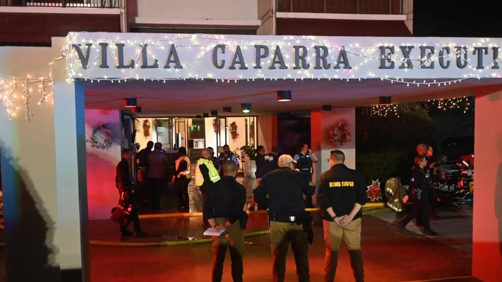 El incendio provocó que se evacuara a los residentes.