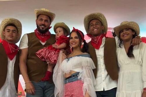 Raphy Pina y Natti Natasha celebran el cumpleaños de Vida: “Es nuestro motor diario”