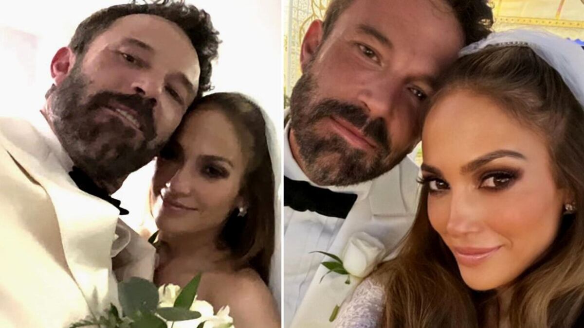 Jennifer Lopez y Ben Affleck se dieron el "sí" en una boda de ensueño |