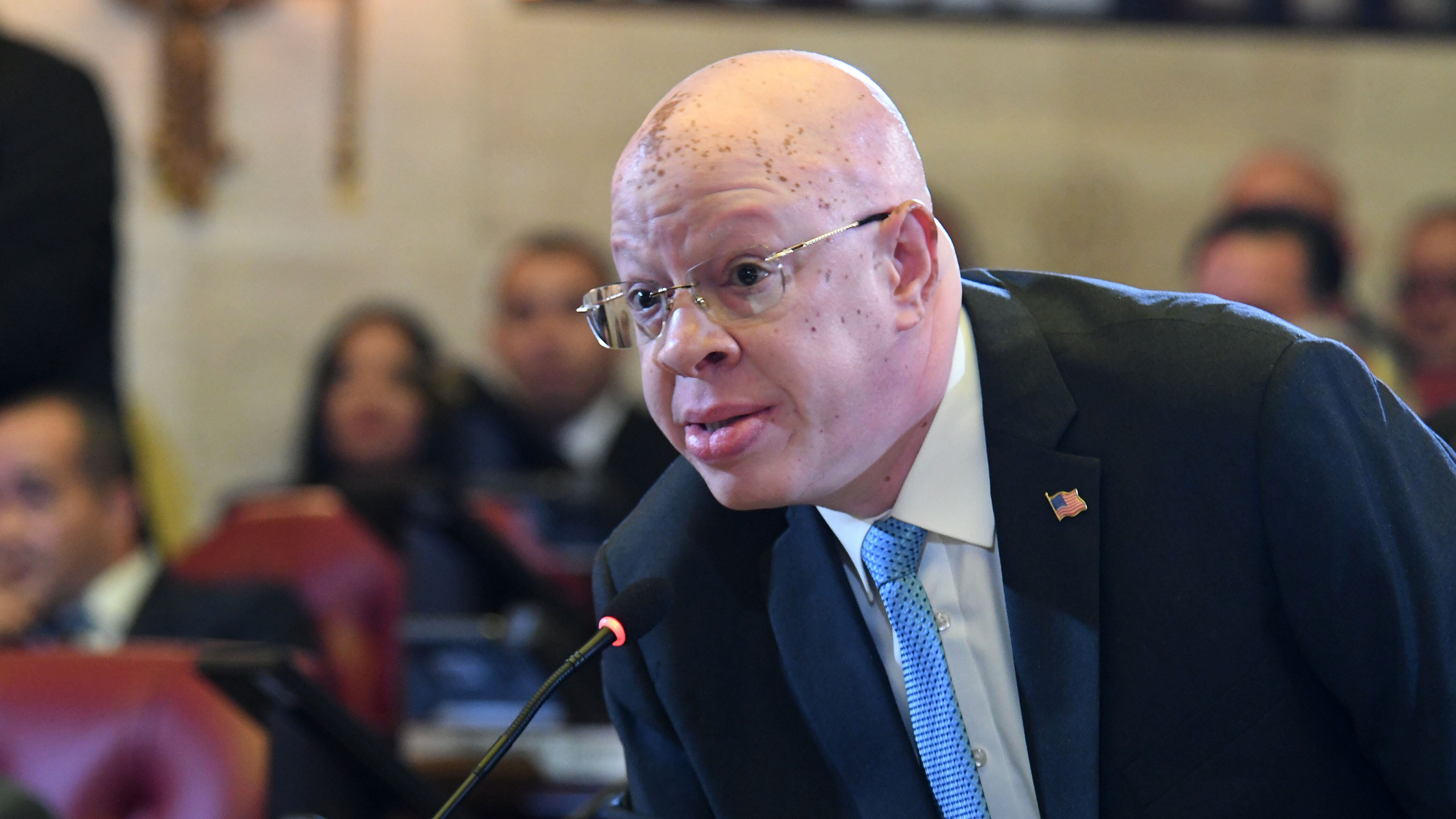 Gregorio Matias, senador del PNP y portavoz de la mayoría