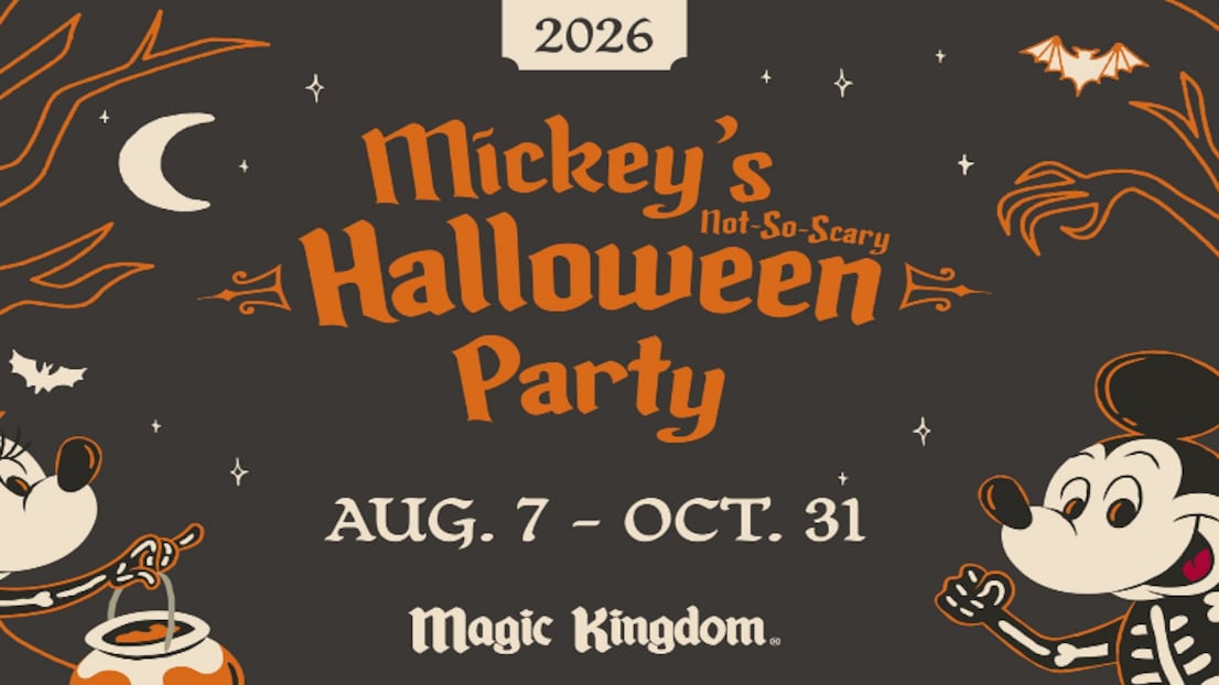 Mickey's Not-So-Scary Halloween Party 2026