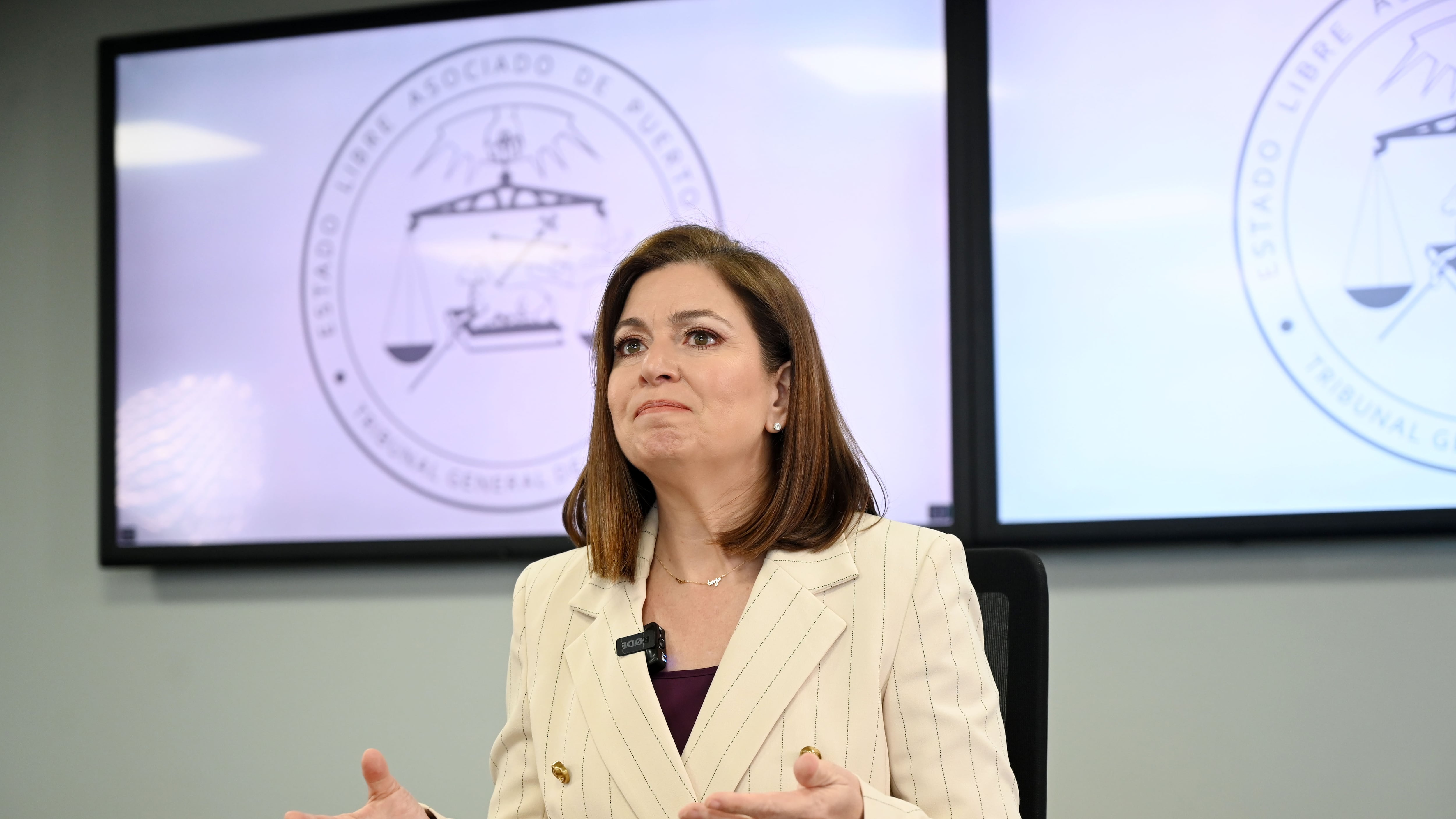 Jueza presidenta Maite Oronoz.