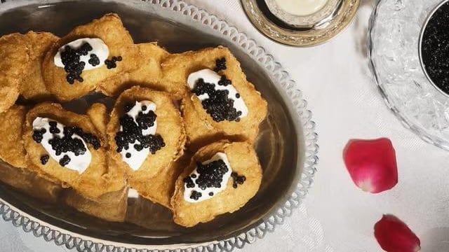 Mc Nuggets con caviar