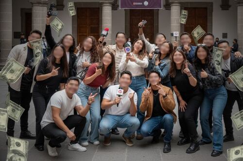 ¡Escándalo! Youtubers cobran por preguntar a presidenta mexicana