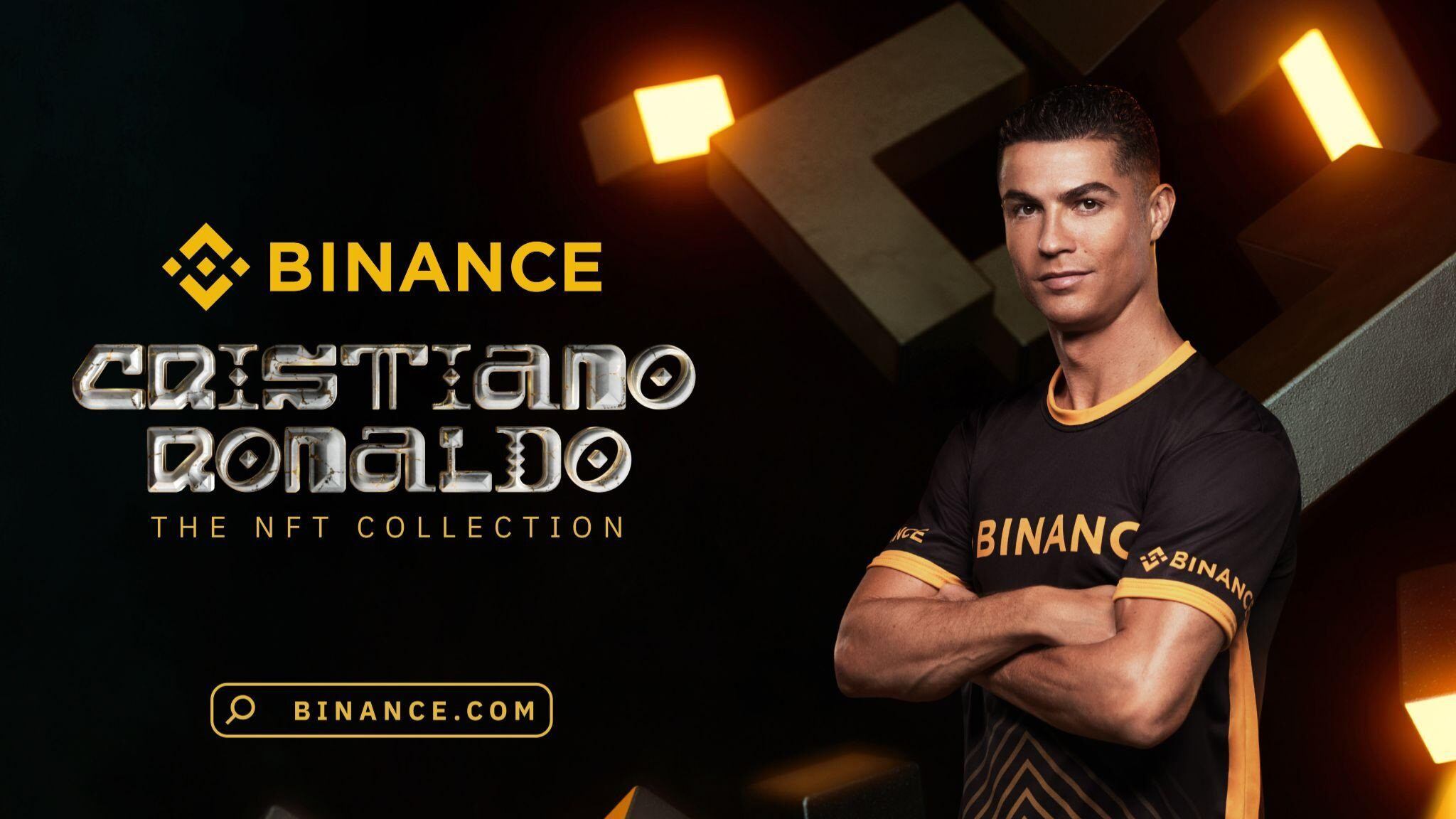 Cristiano Ronaldo lanza su primera colección NFT con Binance.