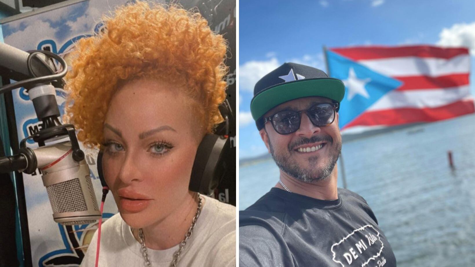 Angelique Burgos y Francis Rosas