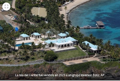 Así era la isla de Jeffrey Epstein, lugar donde abusaban de menores en