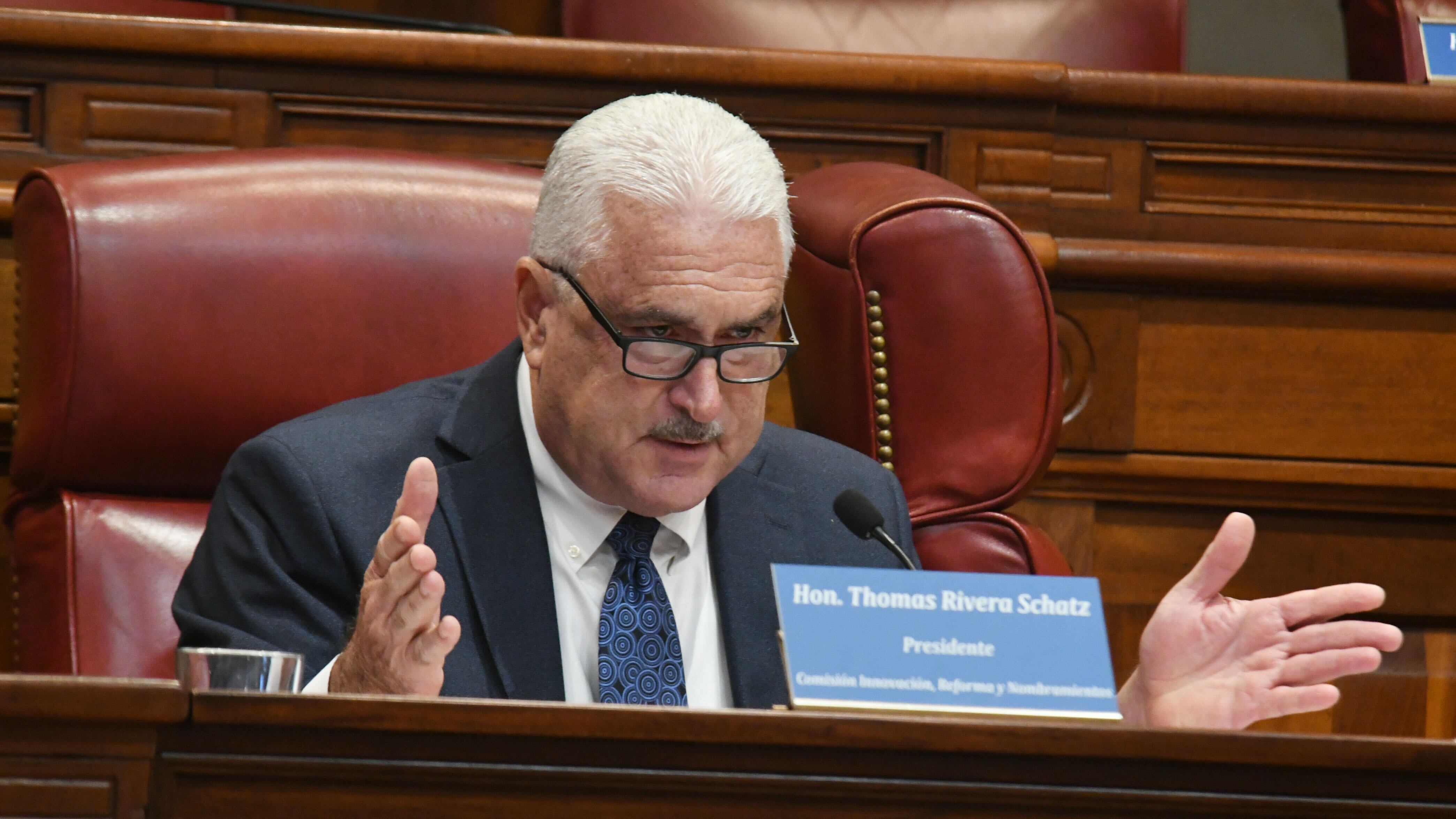 El presidente del Senado, Thomas Rivera Schatz